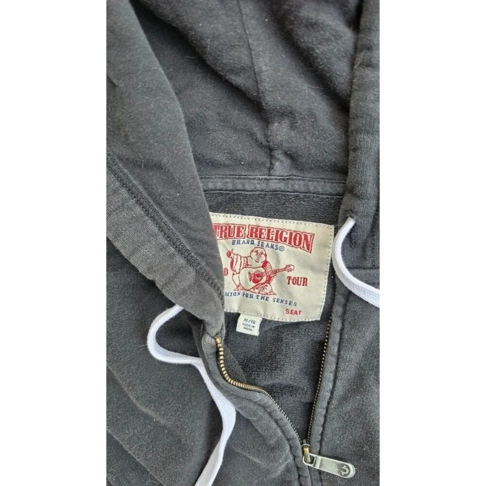 True Religion Men’s Clothing Lot (Hoodies XL, Jeans 33, & Shorts 28)